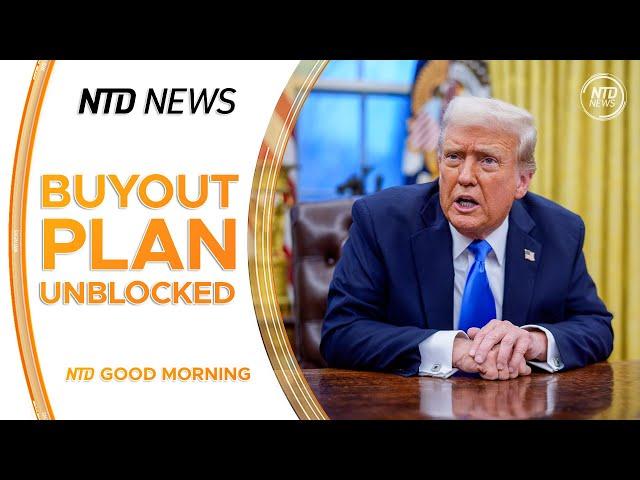 Judge Lifts Block on Trump's Federal Buyout Plan; Tulsi Gabbard Sworn in as Intelligence Director