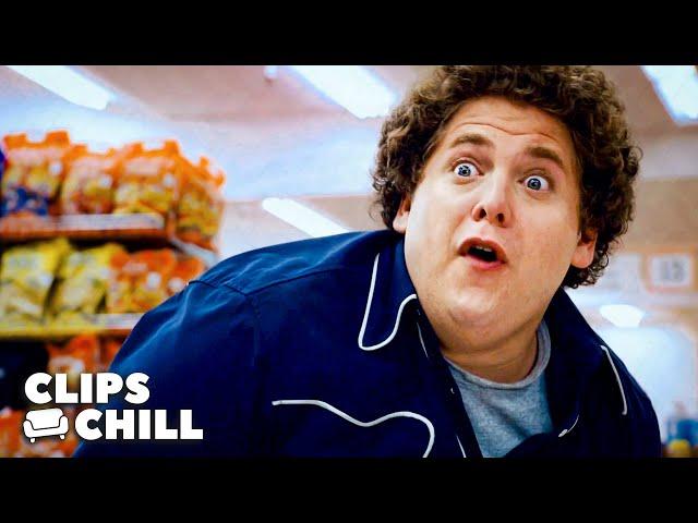 Seth Buys Vodka | Superbad (Jonah Hill, Michael Cera)