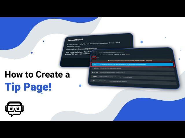 How to Set up Donations on Twitch and Create a Tip Page