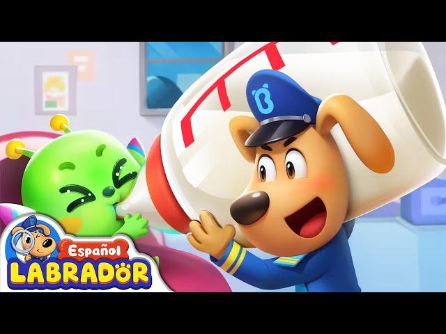 Sheriff Labrador - Cuidando al Bebé Alienígena  | Videos para Niños | BabyBus en Español