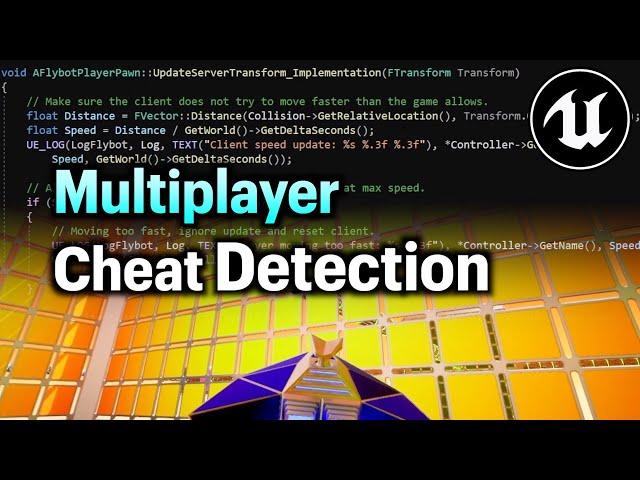 Cheat Detection for Multiplayer Games in Unreal Engine 5