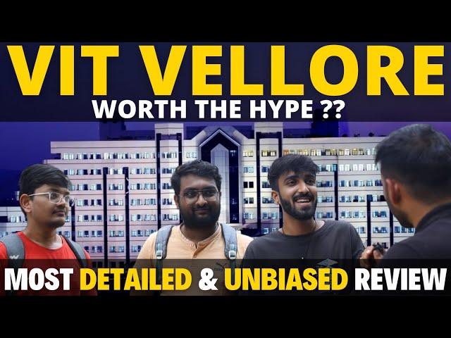 VIT Vellore: In-Depth Insights from 4th-Year B.Tech CSE Students #vitvellore #jee2024