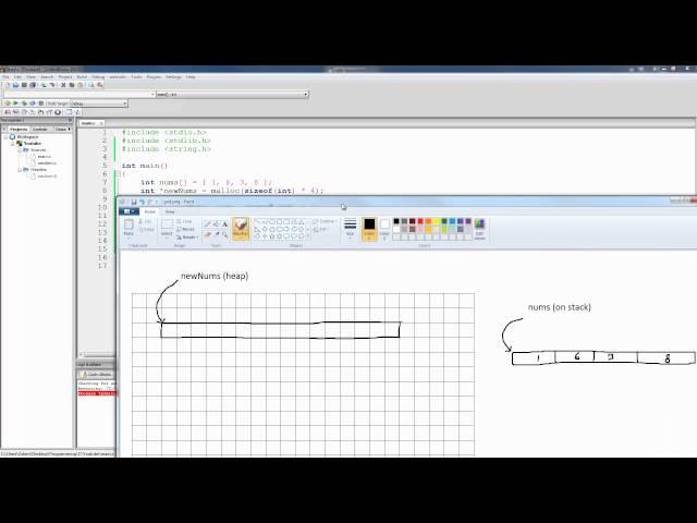 C Programming Tutorial 64, Memory Functions pt.2 memcpy