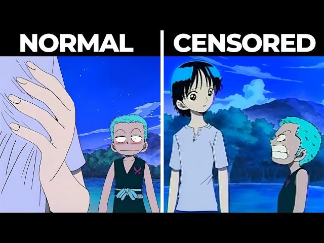 45 MAJOR One Piece Moments That Got CENSORED