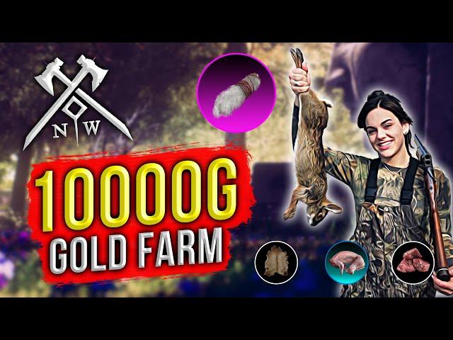 Gold Farm Guide. 10k+ GOLD per Hour. Fresh Server New World. RABBIT'S FOOT for MINOR LUCK TROPHY