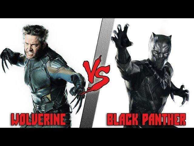 Росомаха (Логан) vs Черная Пантера (Тчалла) / Wolverine  vs Black Panther - Кто кого? [bezdarno]