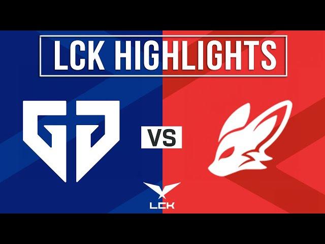 GEN vs BFX Highlights ALL GAMES | LCK 2025 | Gen.G vs BNK FEARX