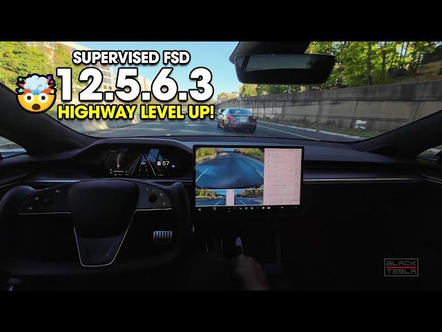 Tesla's Game-changing FSD 12.5.6.3 On The Highway: Prepare To Be Amazed!