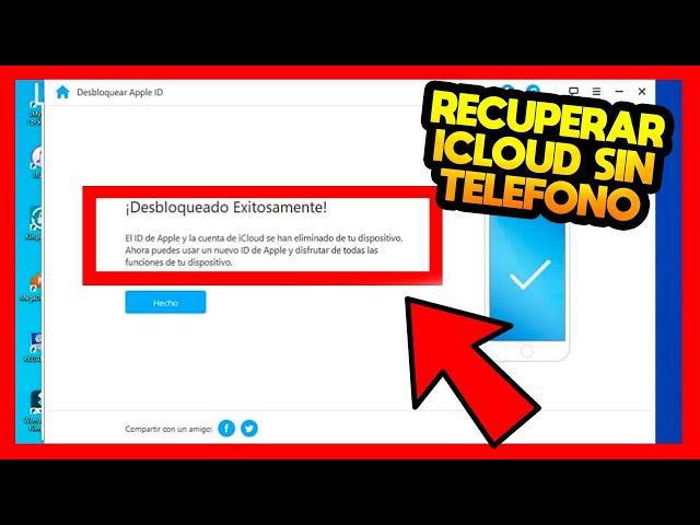 COMO RECUPERAR MI CUENTA DE ICLOUD SIN NUMERO DE TELEFONO