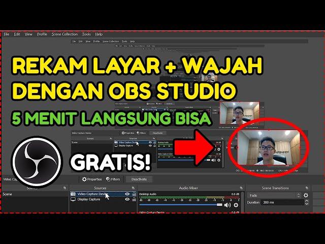 How to Record Your Laptop Screen and Face Using OBS Studio [FREE]