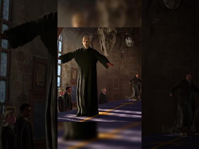 Voldemort vs Sebastian in Hogwarts Legacy 