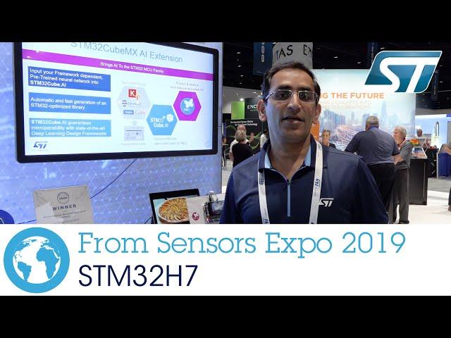 ST at Sensors Expo 2019: STM32H7