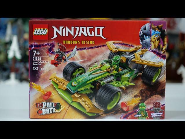 LEGO Ninjago 71828 Lloyd's Pull Back Race Car - LEGO Speed Build Review