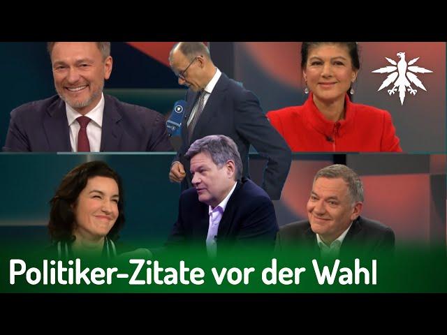 Politiker-Zitate vor der Wahl | DHV-News # 456