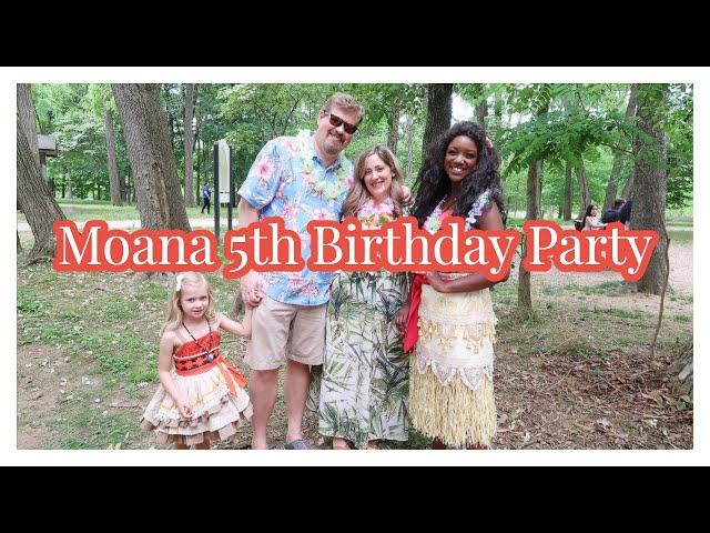 Landon's 5th Birthday Party Prep! Moana Party in a Park by Magical Mom Laura