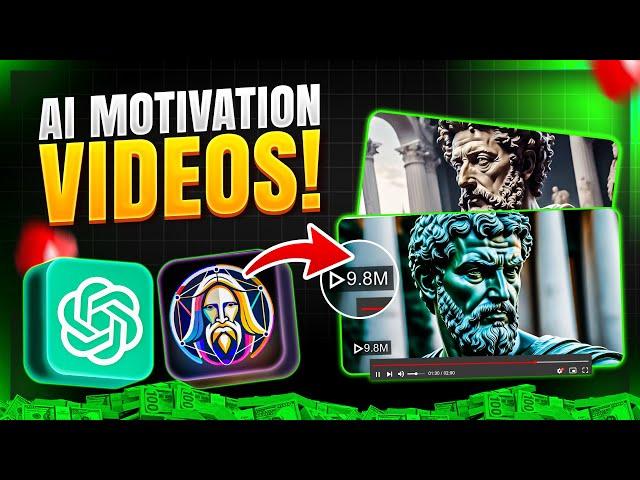 Motivational Faceless YouTube Videos with AI | Earn $8K/Month - Complete Guide