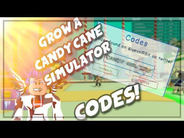 NEW! Grow A Candy Cane Simulator! CODES!! (2)