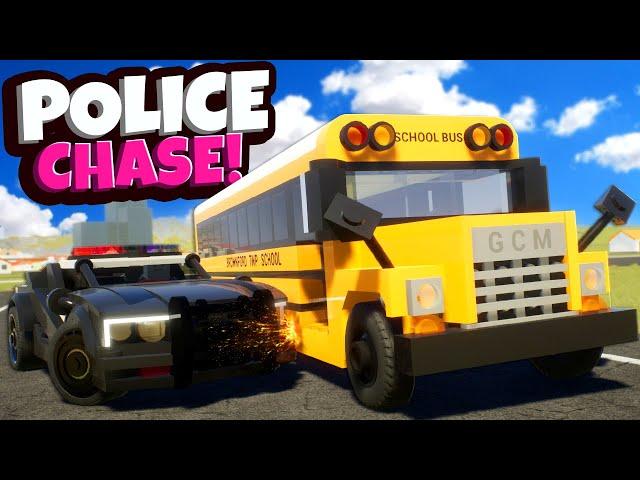 POLICE CHASE Turns into Hide and Seek in Lego City! (Brick Rigs)