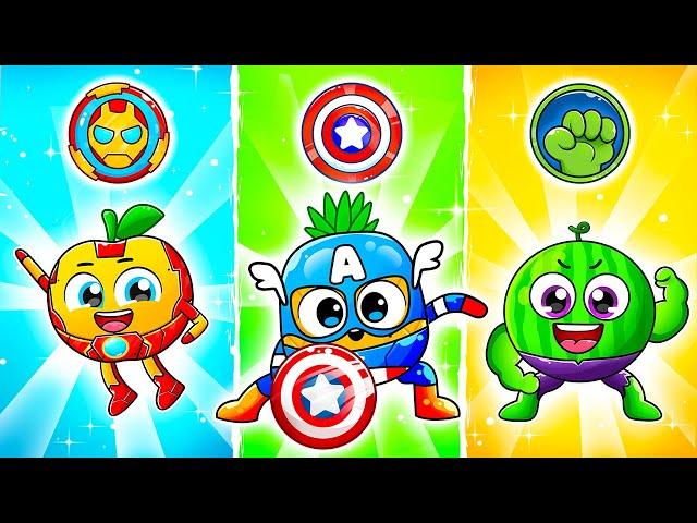 My Friend Is a Superhero | Superhero Switcheroo | Superhero Dance Challenge | Yum Yum English