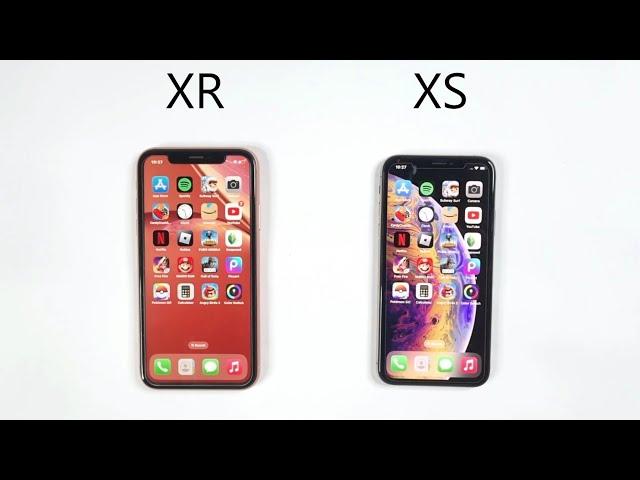 iPhone XR vs iPhone XS - SPEED TEST 2024