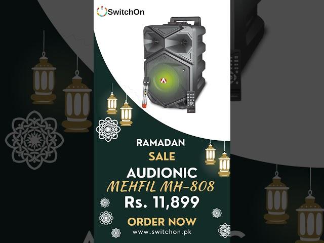 Audionic Mehfil MH-808 #soundmaster #ramadan #taraveeh