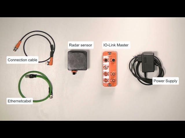 How to: set-up the radar distance sensor a step-by-step guide