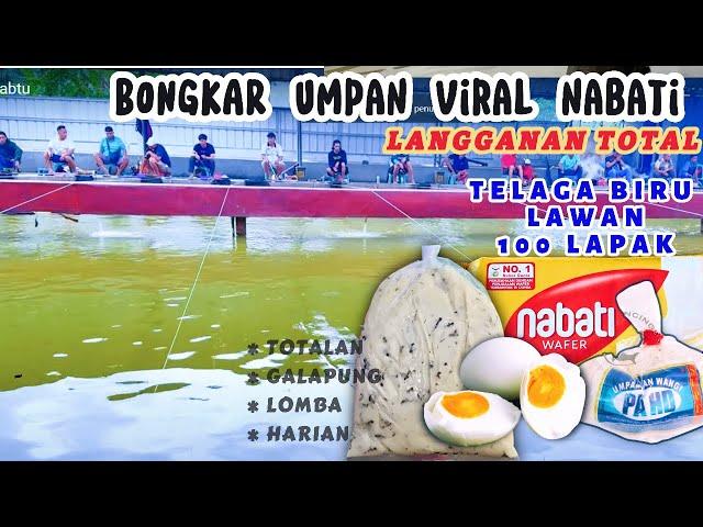 BONGKAR RAHASIA UMPAN RAJA TOTAL  | Umpan Putih Ikan Mas | UMPAN DADAKAN IKAN MAS | #TELAGABIRU