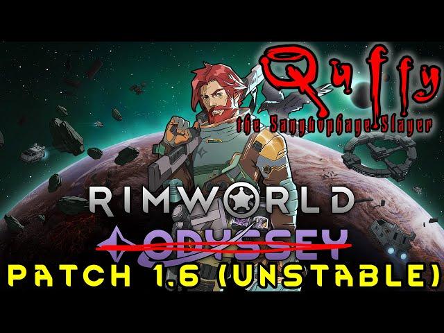 [RimWorld 1.6 UNSTABLE] Quffy the Sanguophage Slayer - Stream 1