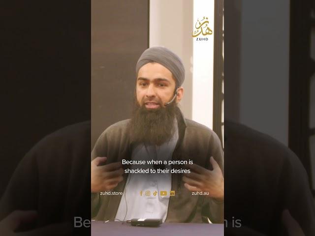 How to Control your Desires by Sheikh Yasir Al-Hanafi