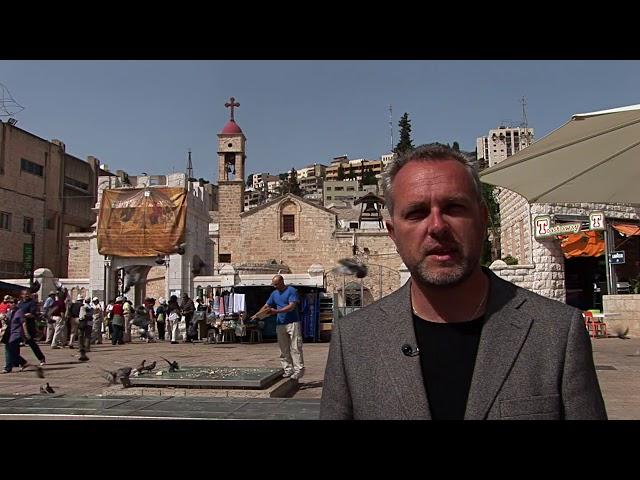 In the Gospel places in the Holy Land. Bethlehem, Galilee and monasteries. Film 2nd. 2017