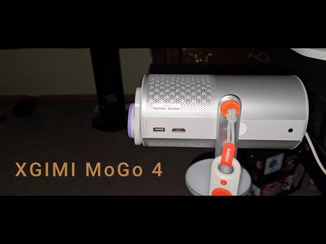 XGIMI MoGo 4  Portable Projector Google TV Harman Kardon Speakers (EPISODE 4936) Amazon Unboxing