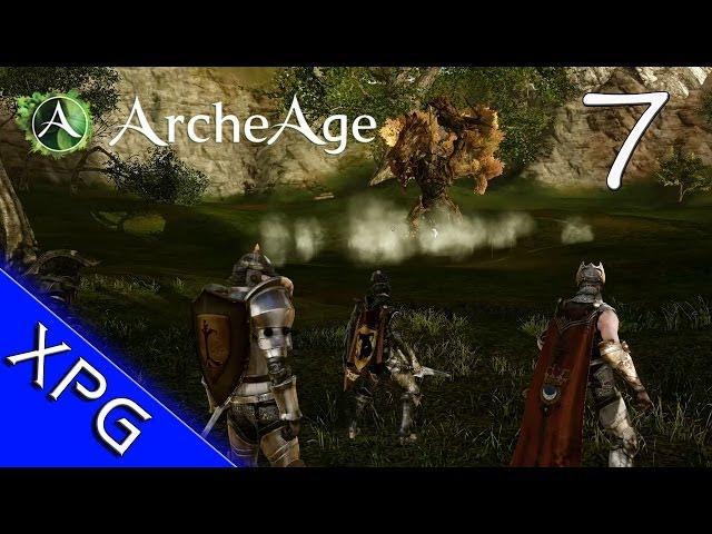 Lets Play... ArcheAge Episode 7 (The DaggerWolves Army Take on The Giant Ent)