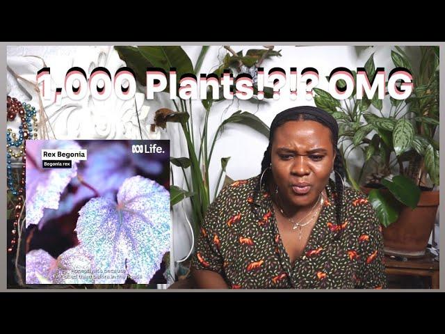 CRAZY PLANT LADY REACTS To 1,000 Houseplants