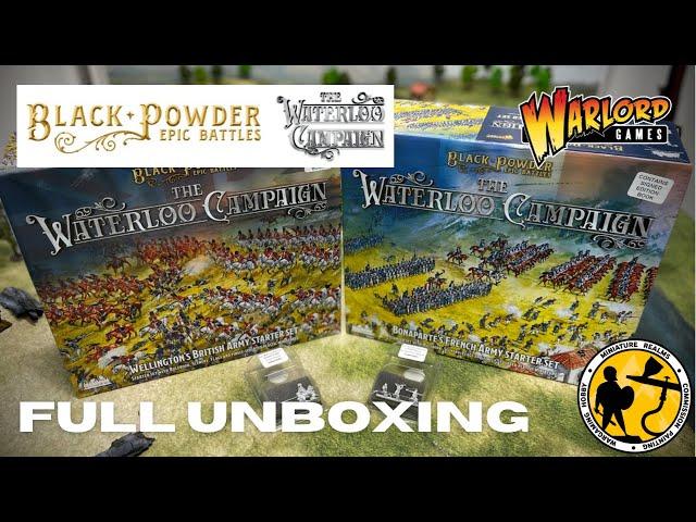 Warlord Games Epic Battles Waterloo   British & French Starter Big Unboxing