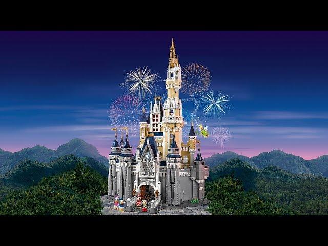 ОБЗОР ДИСНЕЕВСКОГО ЗАМКА ОТ ЛЕГО. LEGO DISNEY CASTLE