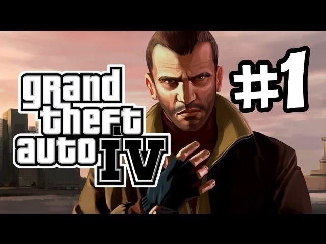 GTA IV Gameplay Walkthrough Part 1 - Intro (Let's Play)
