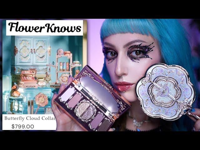 Косметика FLOWER KNOWS Butterfly Cloud Collar / Творческий кризис и отношение к блогерам