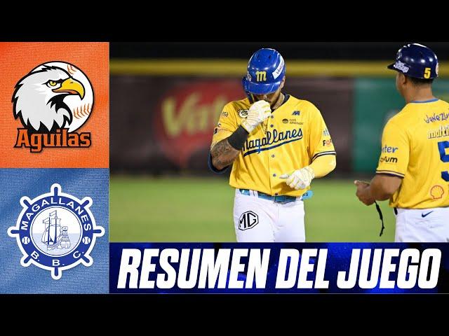 Resumen del juego Águilas del Zulia vs Navegantes del Magallanes | 10 de enero 2025