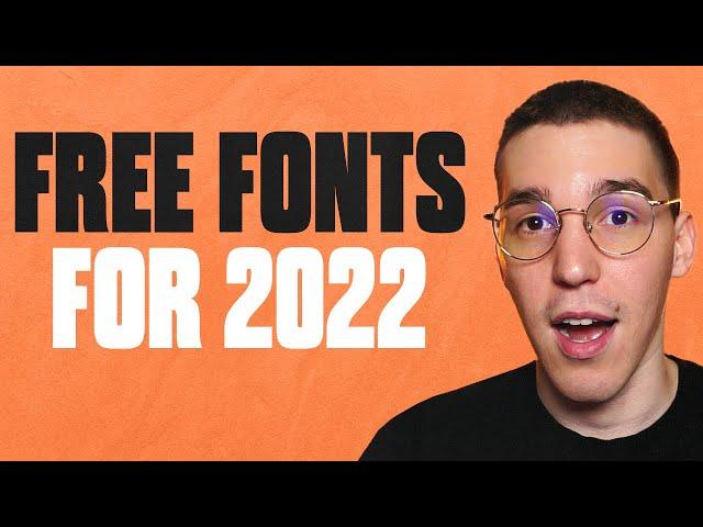 FREE FONTS Every Graphic Designer Needs (2022)