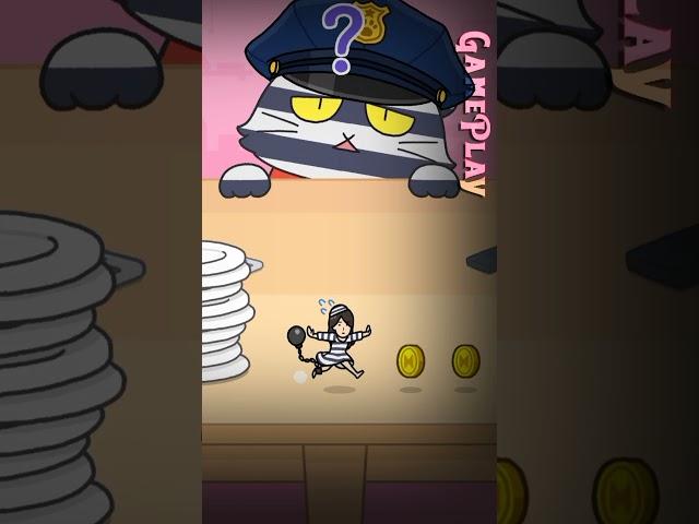 hide and seek cat escape #shorts #gaming