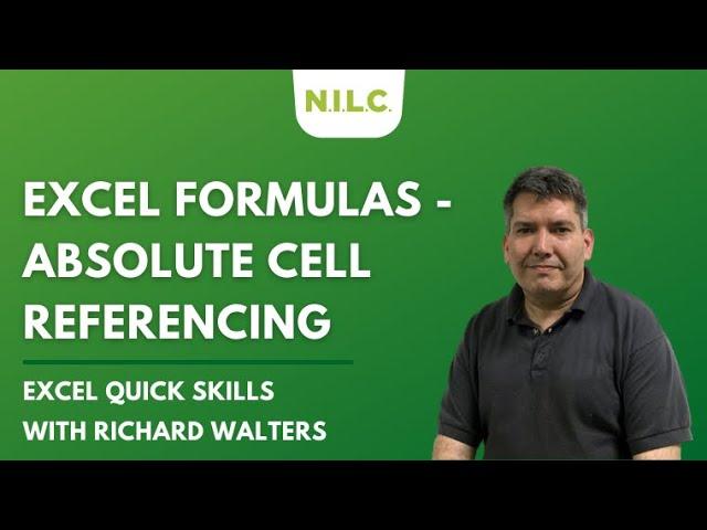 How to use Absolute Cell Referencing in Microsoft Excel