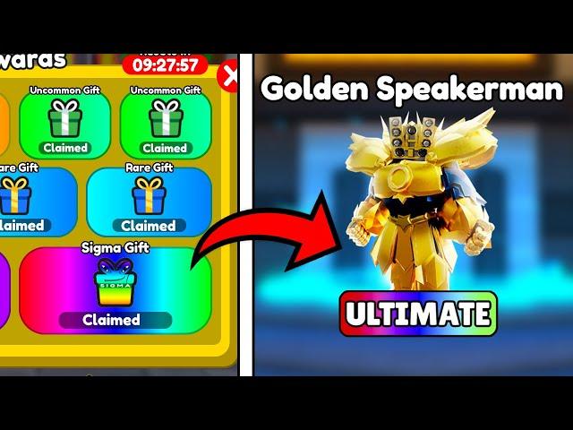 NEW UPDATENEW PlayTime REWARDS ULTIMATE!?TOILET TOWER DEFENSE