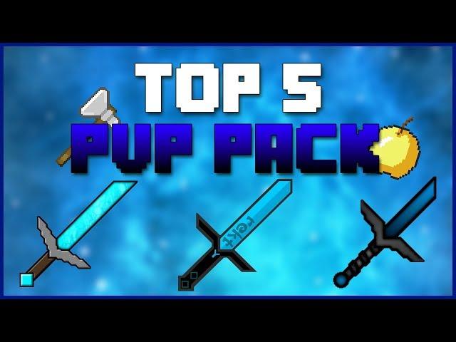 TOP 5 PVP TEXTURE PACKS | Minecraft 1.8