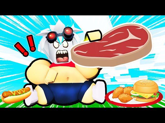 САМЫЙ БОЛЬШОЙ ОБЖОРА СЪЕЛ ВСЮ ИГРУ! САМОЕ БОЛЬШОЕ ПУЗО! ROBLOX Munching Simulator