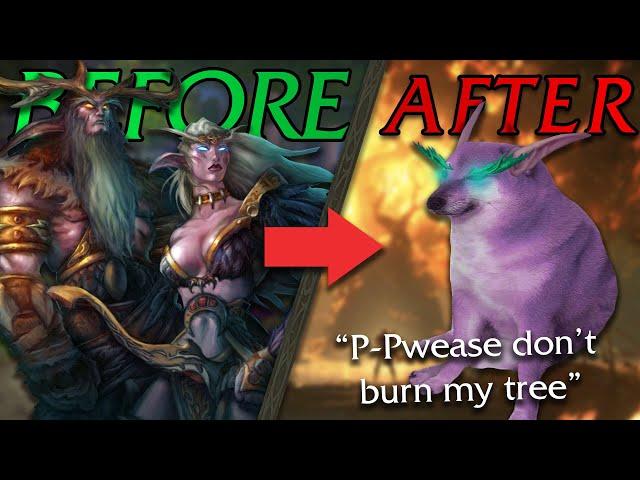 The Embarrassing Fall of the Night Elves