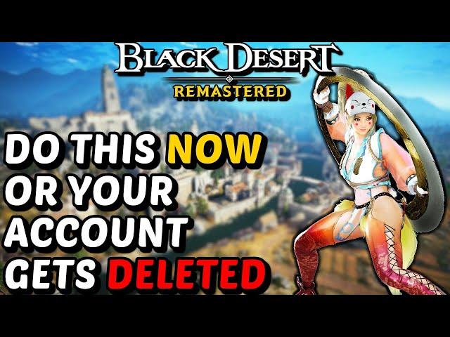 Black Desert Online - Transfer Your Account NOW - 2021 MMORPG