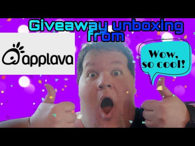 Giveaway unboxing from Applava Games! 