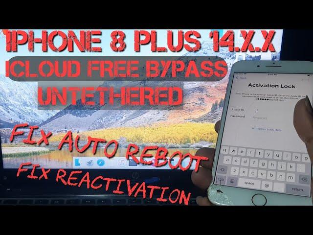 IPHONE 8 PLUS 14 FREE ICLOUD BYPASS