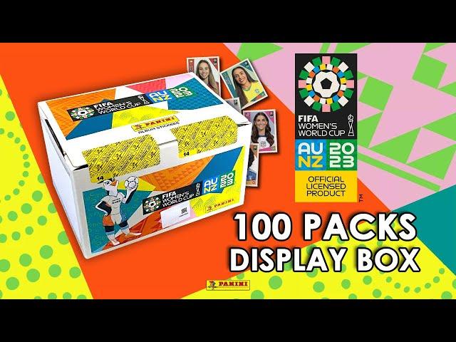 PANINI FIFA Women's World Cup 2023 Sticker - 100 Packs DISPLAY BOX