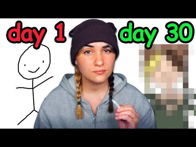 I Drew Everyday in Roblox for 30 Days